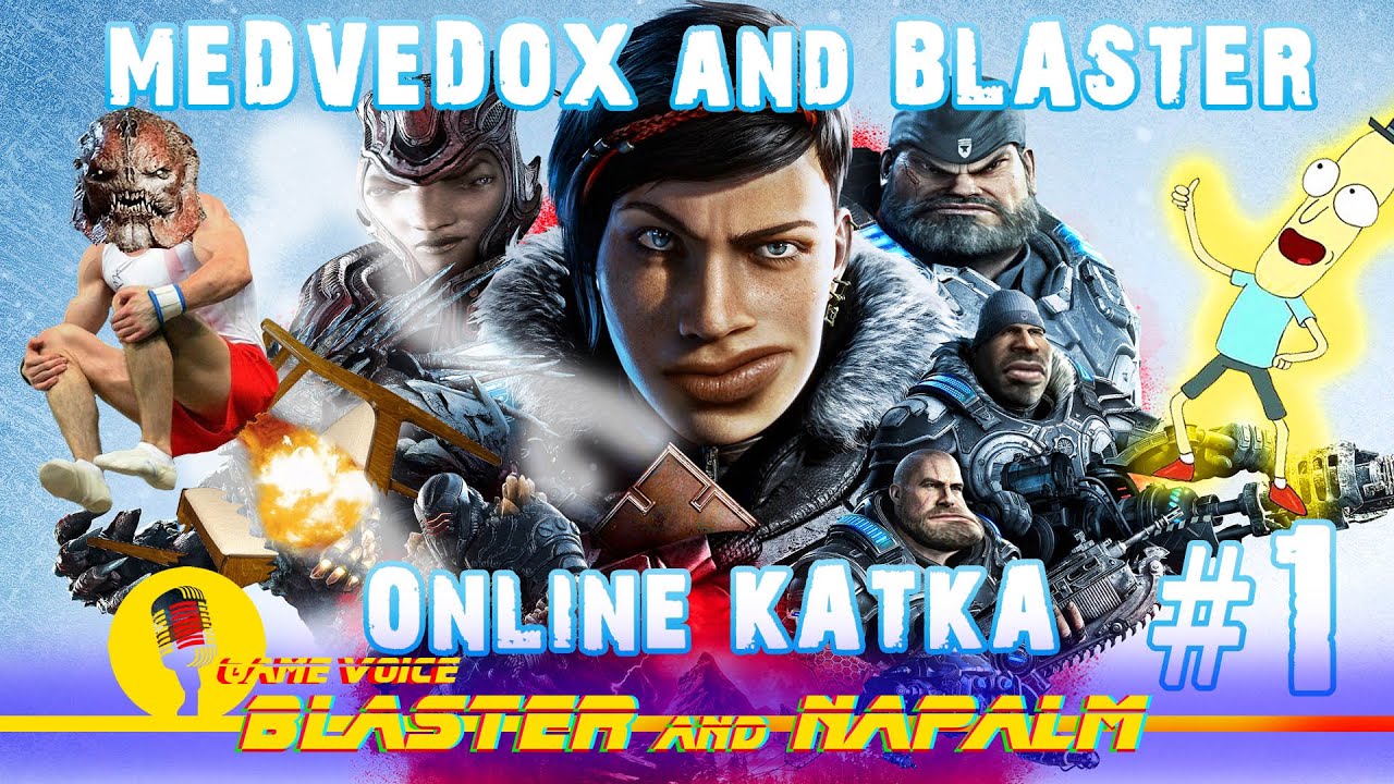 💥 1 Шутер Gears of War 5 Epic Games Xbox One 2020 Stream MEDVEDOX and BLASTER Озвучка NAPALM