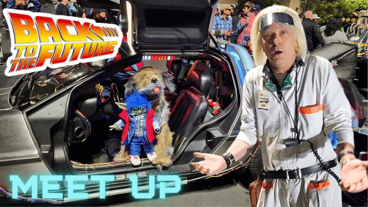 Grogu Fisher Goes Back to The Future - 2024 Twin Pines Mall Meet Up