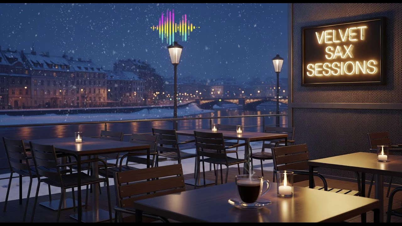 4K Smooth Work Jazz  - Coffee Shop Ambience for a Productive Day