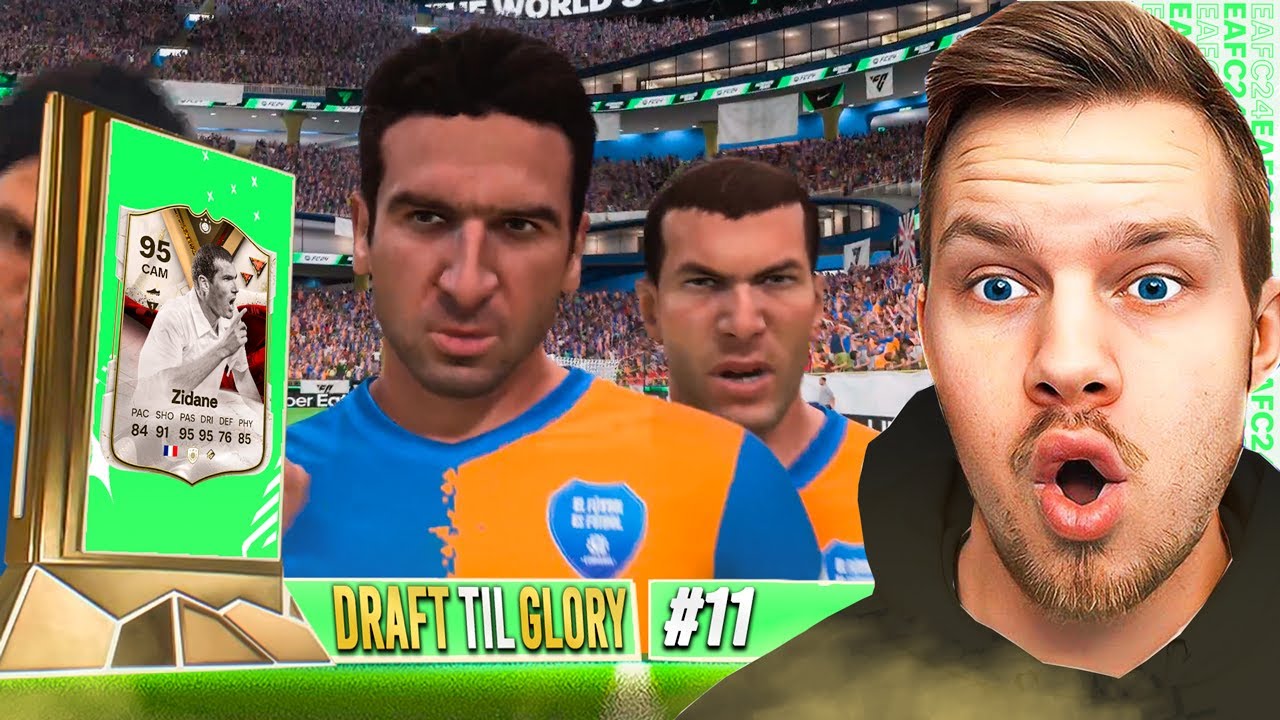 Min BEDSTE DRAFT I FC24 med 7 ICONS og 2 VILDE UCL HERORES! - DRAFT TIL GLORY #11