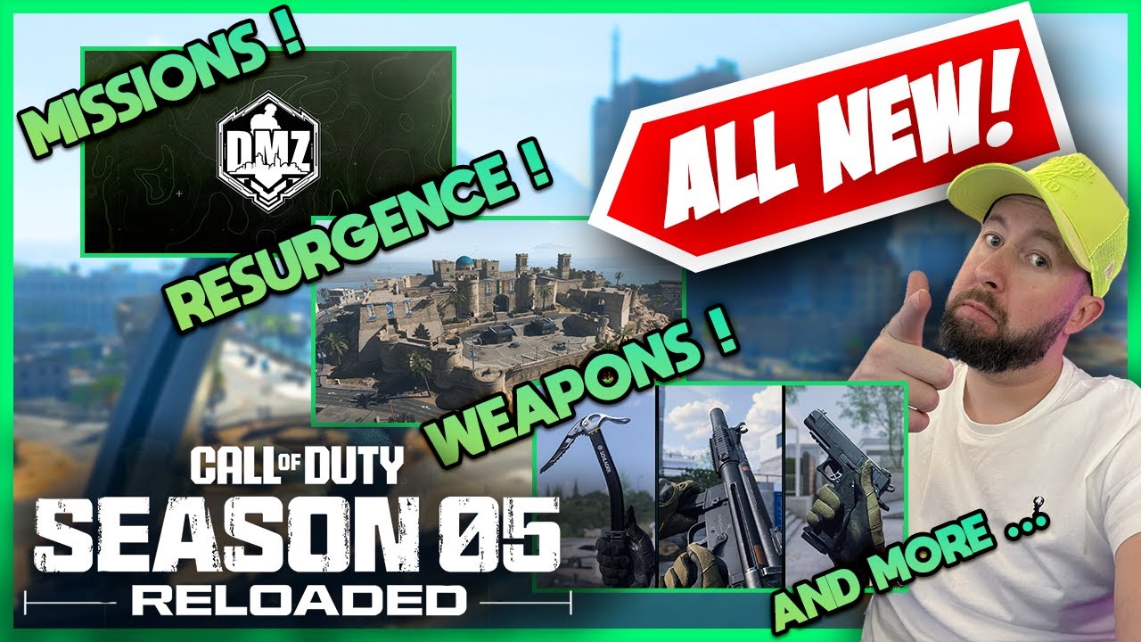 🔴MW2 SEASON 5 RELOADED !!! ALL NEW GUNS - CAMO CHALLENGES - DMZ MISSIONS AND MORE !!!🔴