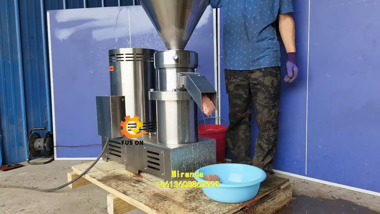 Fish Head Waste Shredding Machine丨Fish waste Grinder丨Fish waste Crusher