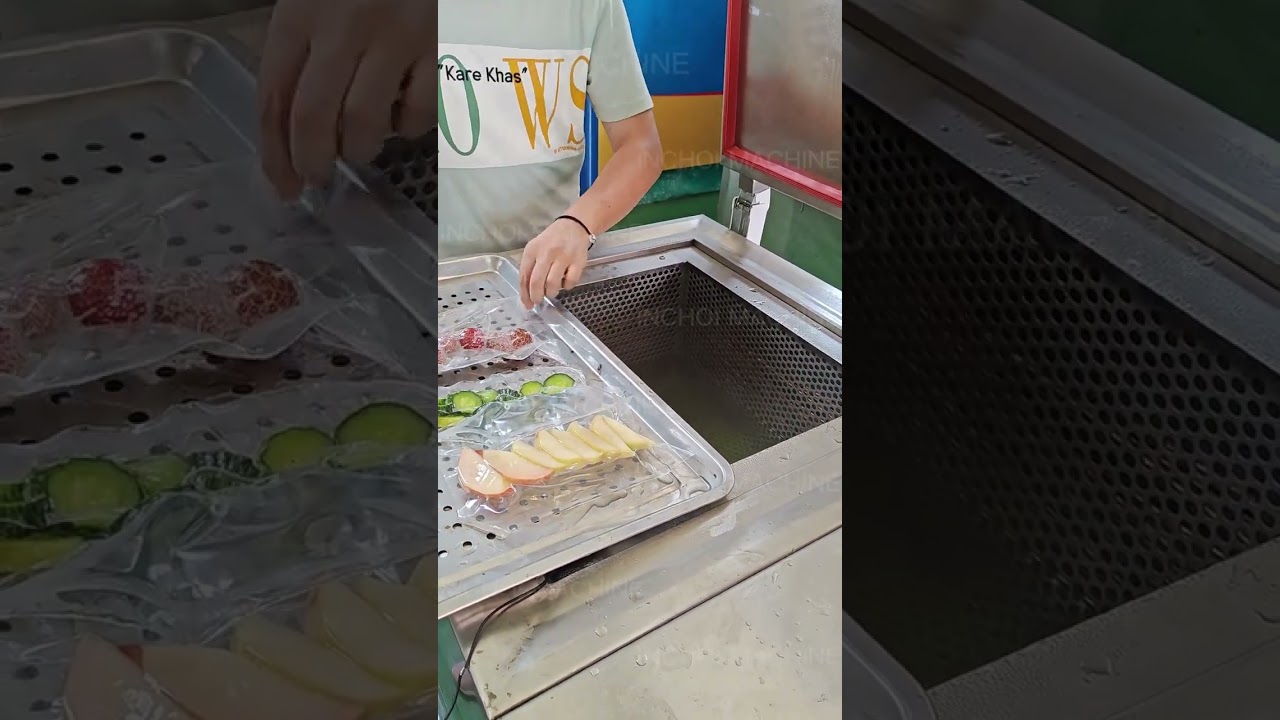 Liquid immersion hibernant freezer quick-frozen various fruit experiments