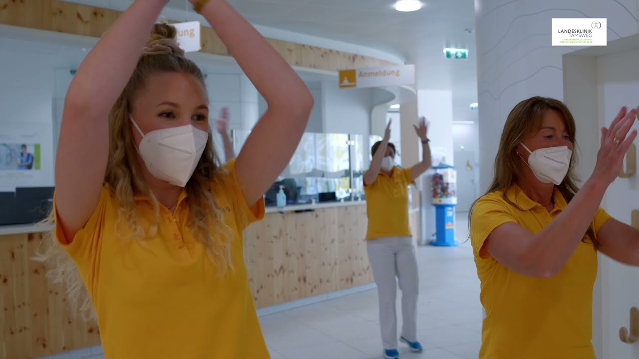 Jerusalema Dance-Challenge Landesklinik Tamsweg