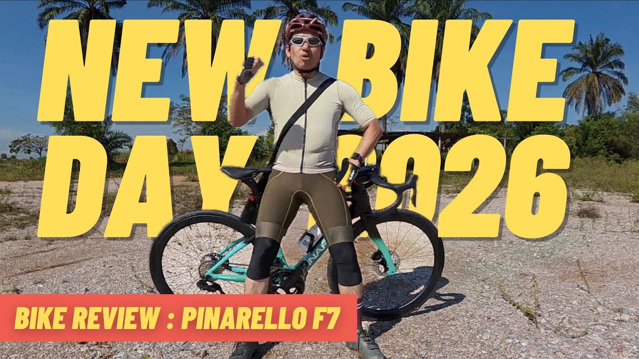 NEW BIKE DAY - BASIKAL BARU & AZAM BARU 2026 | PINARELLO F7