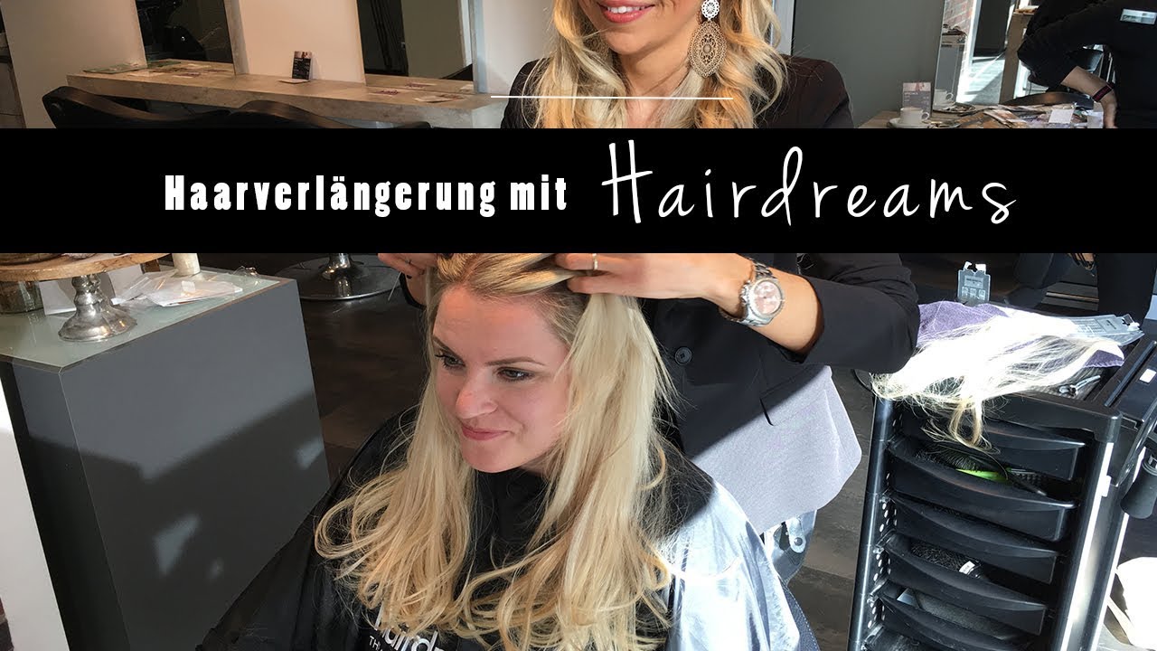 Haarverlängerung mit Hairdreams l kommt mit zum Friseur