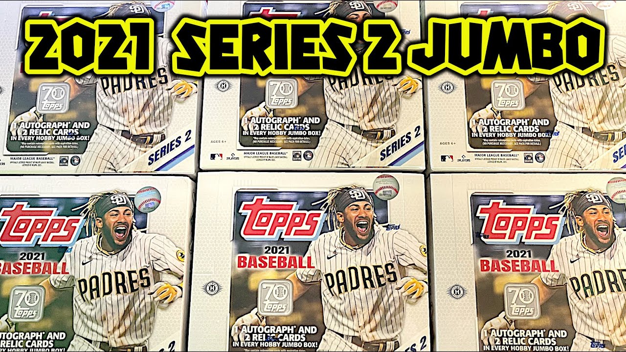 NEW RELEASE!!! 2021 Topps Series 2 JUMBO Box Opening!!! MLB Baseball Cards