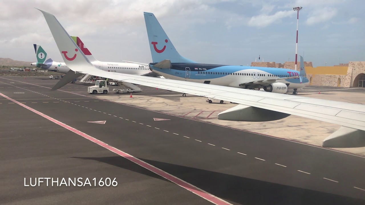 TUIFLY Boeing 737-800 flight from Frankfurt(FRA) to Sal(SID) via Boa Vista(BVC) airport