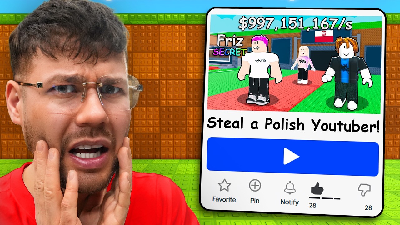 Sprawdzilem NAJDZIWNIEJSZE POLSKIE GRY W ROBLOX&hellip;