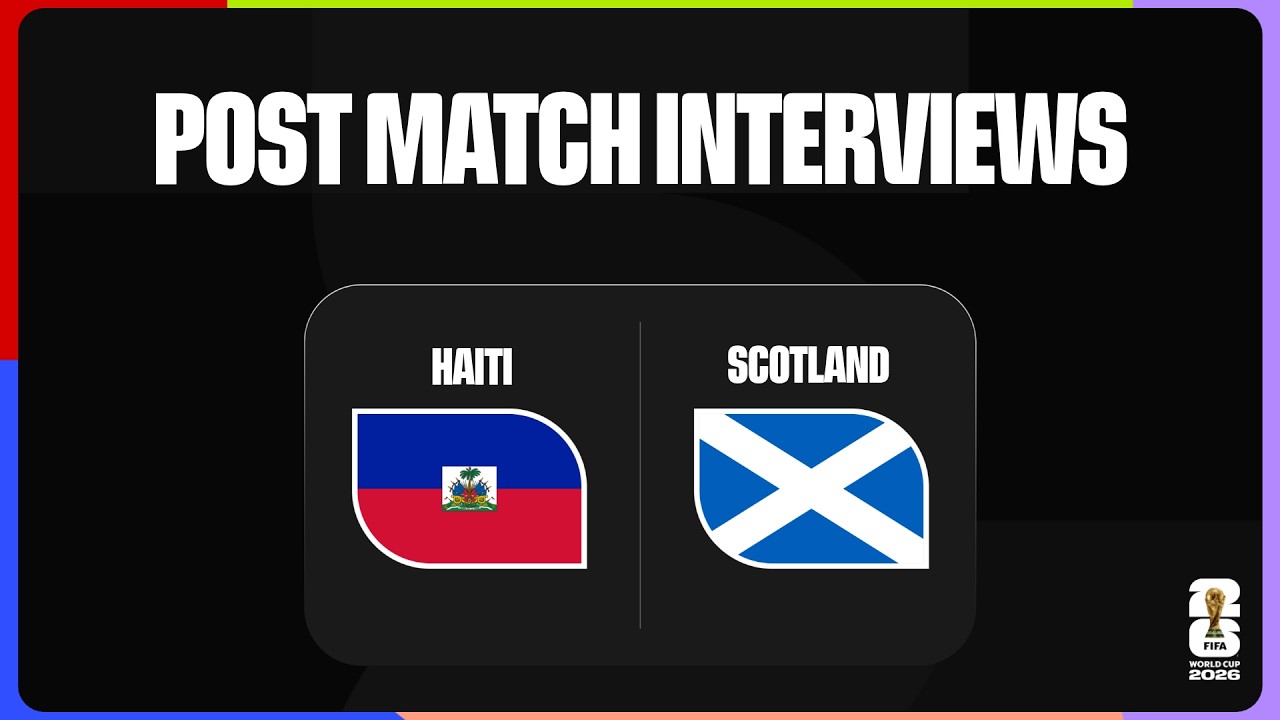 Post-Match Player Interviews: Haiti 0-1 Scotland