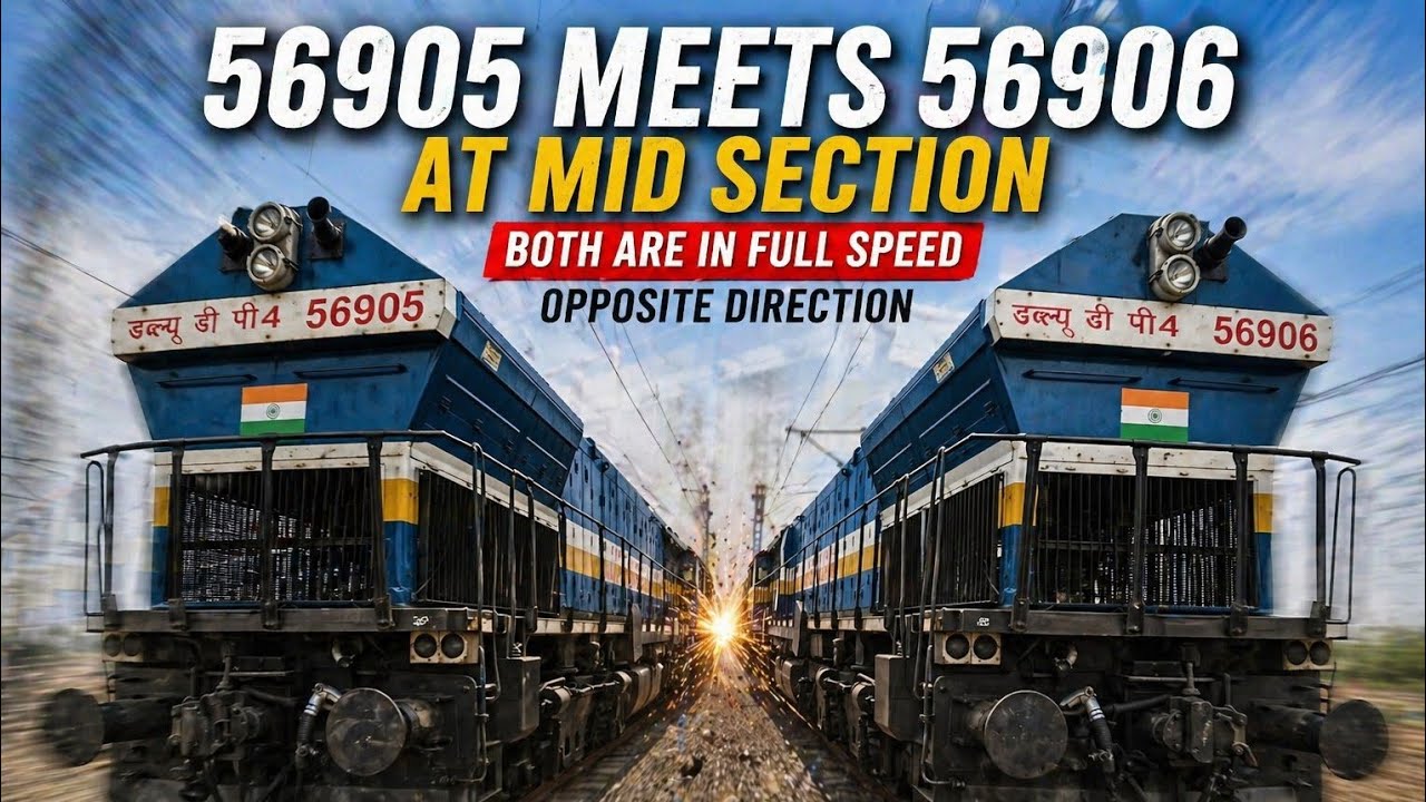 56905 meets 56906 at mid section both THE WDP4