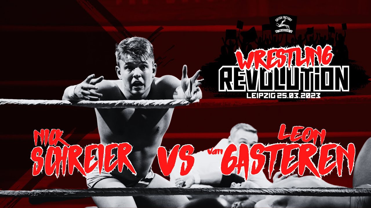WRESTLING - FULL MATCH! Leon Van Gasteren vs Nick Schreier