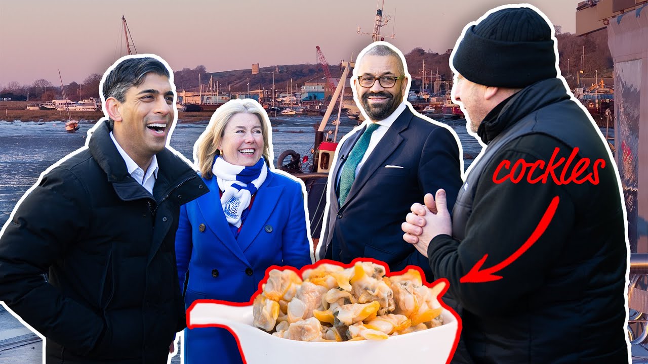 WATCH: Rishi Sunak eats cockles, talks illegal migration with fishermen