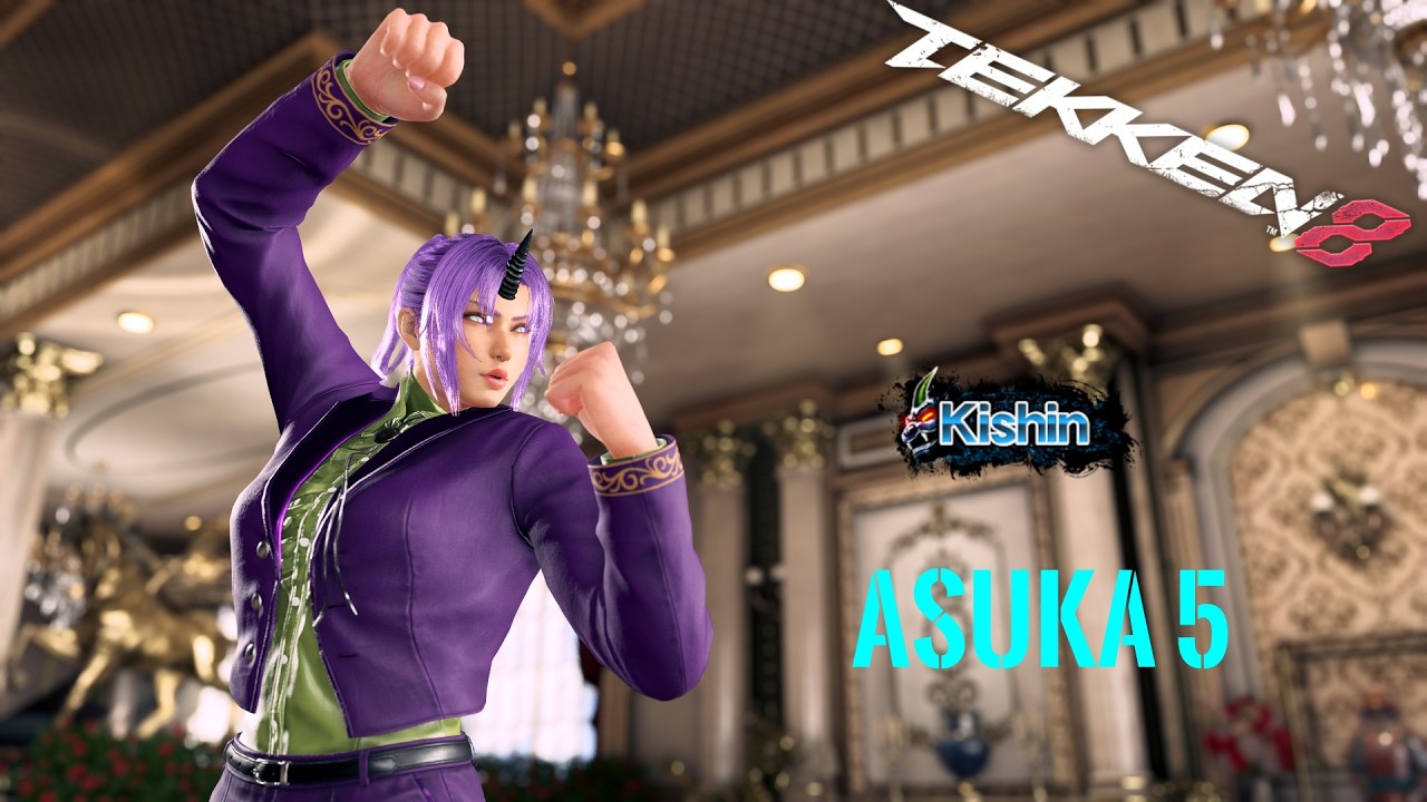 Asuka- throw down with Feng