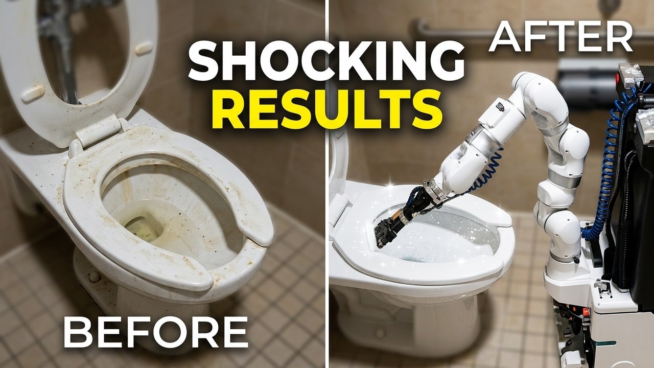 30 Days with a Toilet Cleaning Robot and the SHOCKING Results!