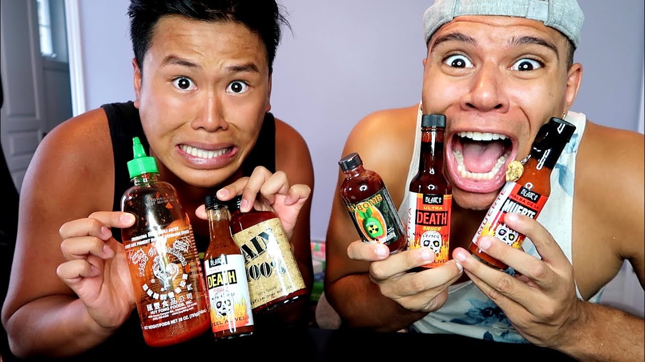 CRAZY $100 HOT SAUCE CHALLENGE!!!