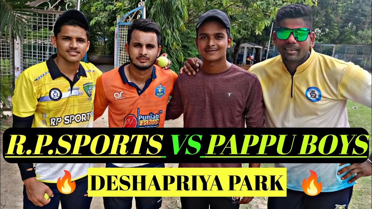 R.P SPORTS VS PAPPU BOYS || RAJ PASWAN || SAQLAIN || ROHIT BATTING || #tenniscricketkolkata