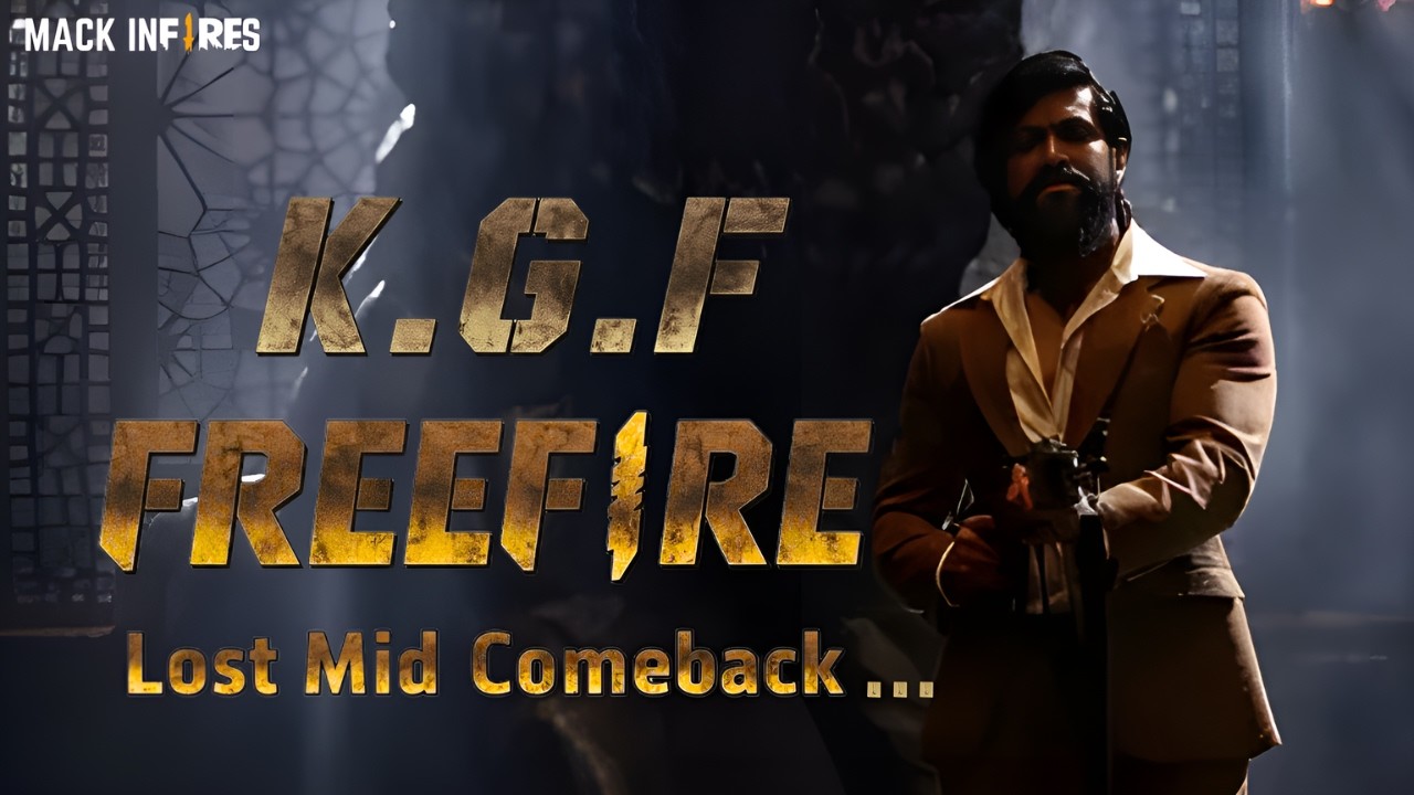 KGF Глава 3 в Free Fire? 🔥Он &mdash; монстр! 😈 Возвращение в стиле KGF 1 на 4 | Free Fire Индия ROCKY BHAI