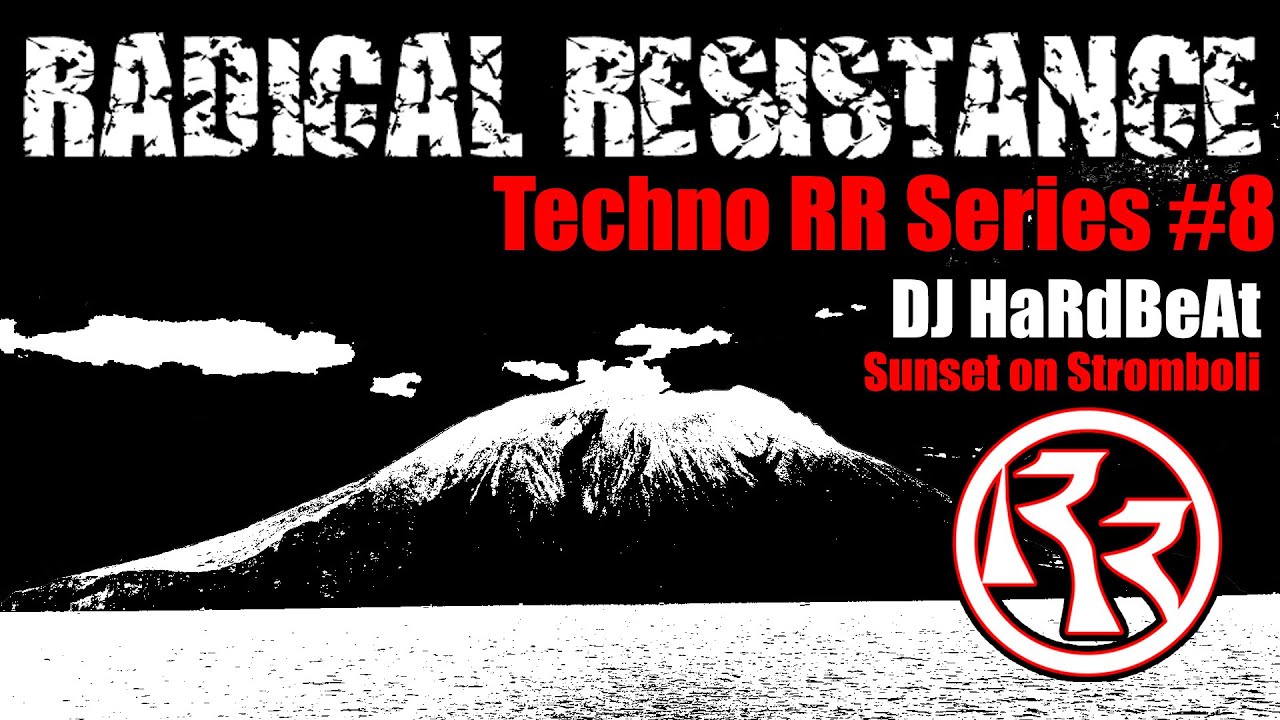 Techno RR Series #8 (DJ HaRdBeAt - Sunset On Stromboli) | Dark & Acid Melodic Techno Session