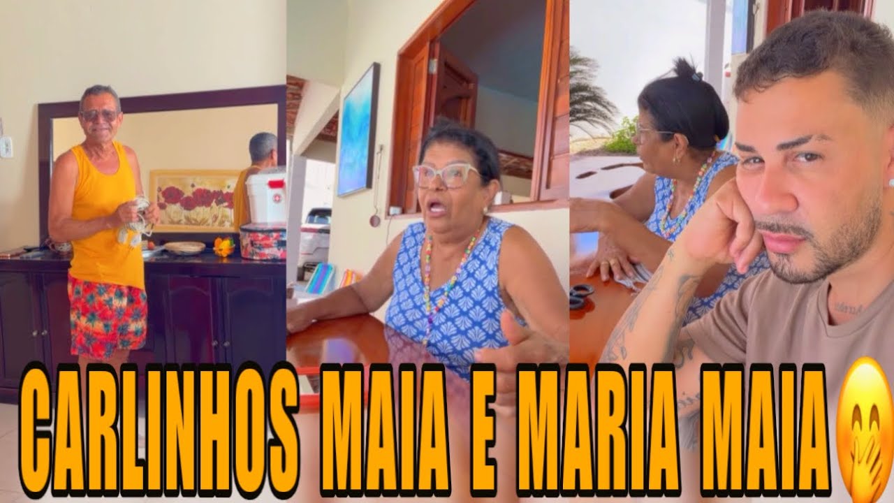 CARLINHOS MAIA SEM ACREDITAR QUE NIDA ESTÁ GOSTANDO DOS SEUS SEGURANÇAS🤭😂😂