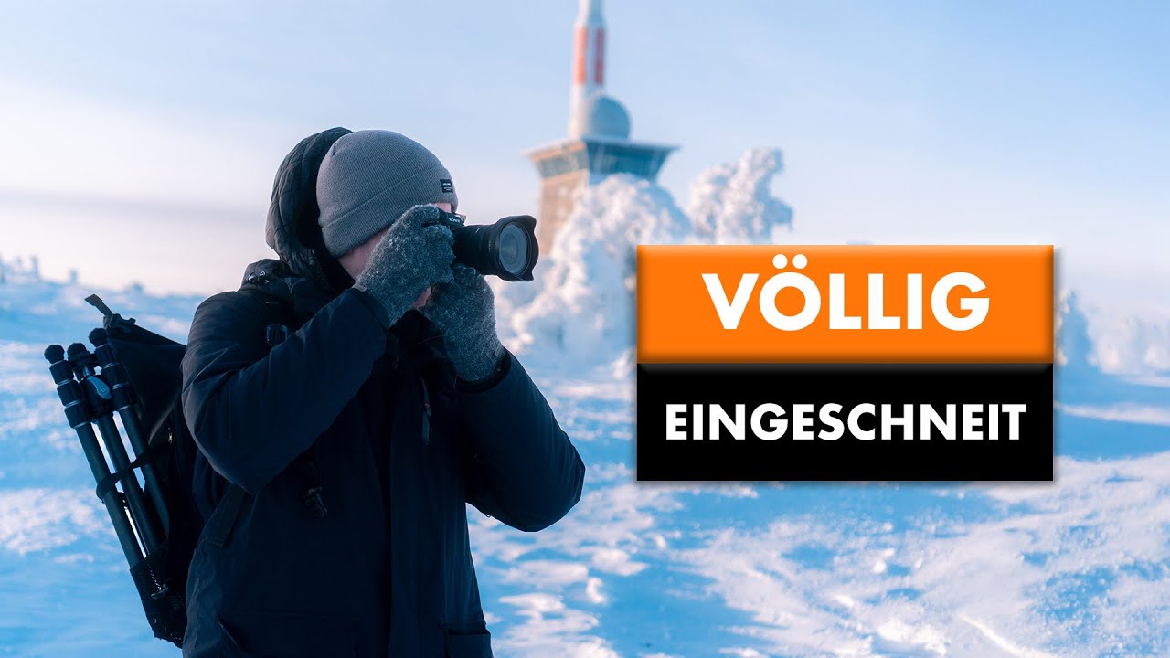 Fotografieren im Winterchaos   Mit der Schmalspurbahn auf den Brocken
