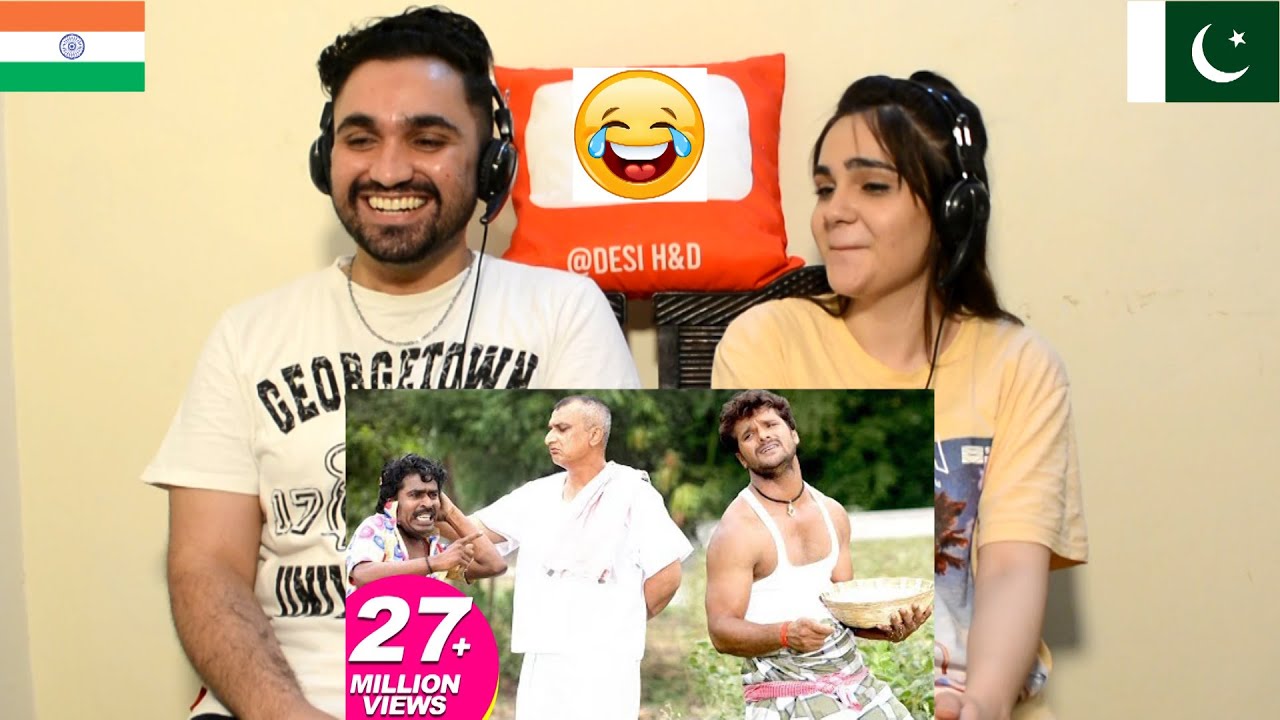 Pakistani reaction to KHESARI LAL YADAV, AWADHESH AUR SANJAY Scene | Bhojpuri Comedy | Desi H&D Live