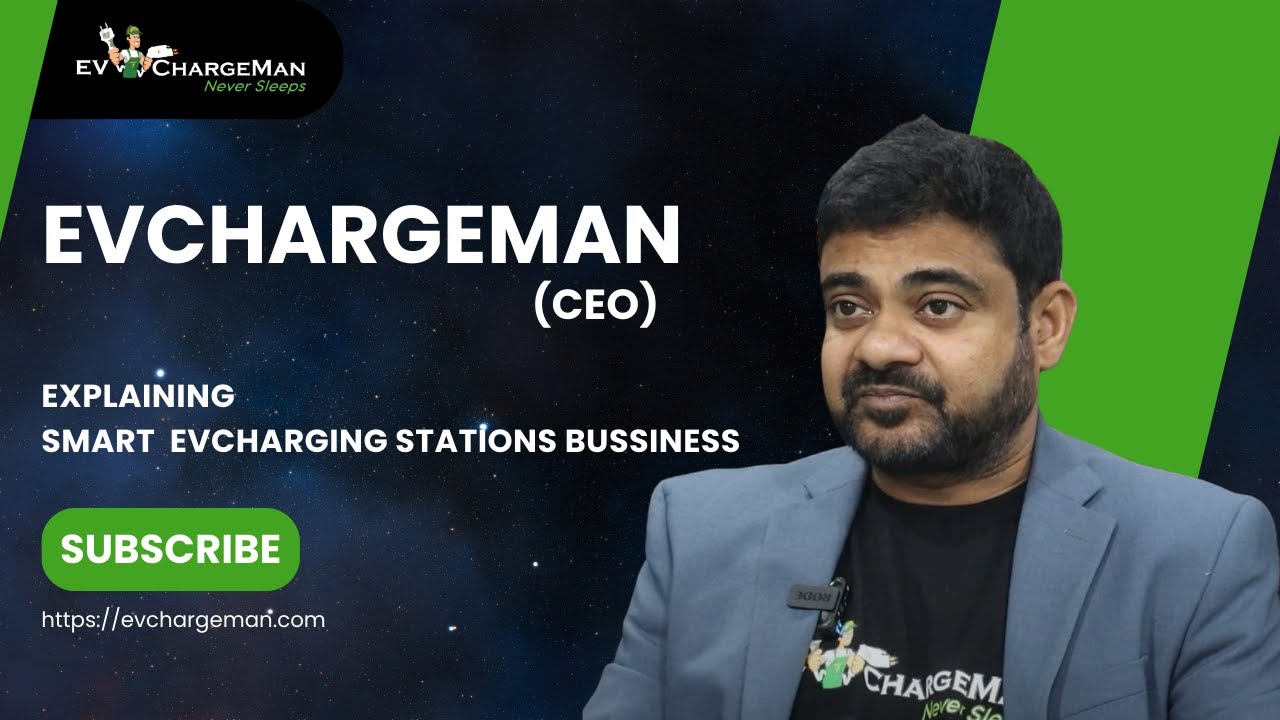 EVChargeMan CEO Explains Business Franchies Model of EVCharging Station