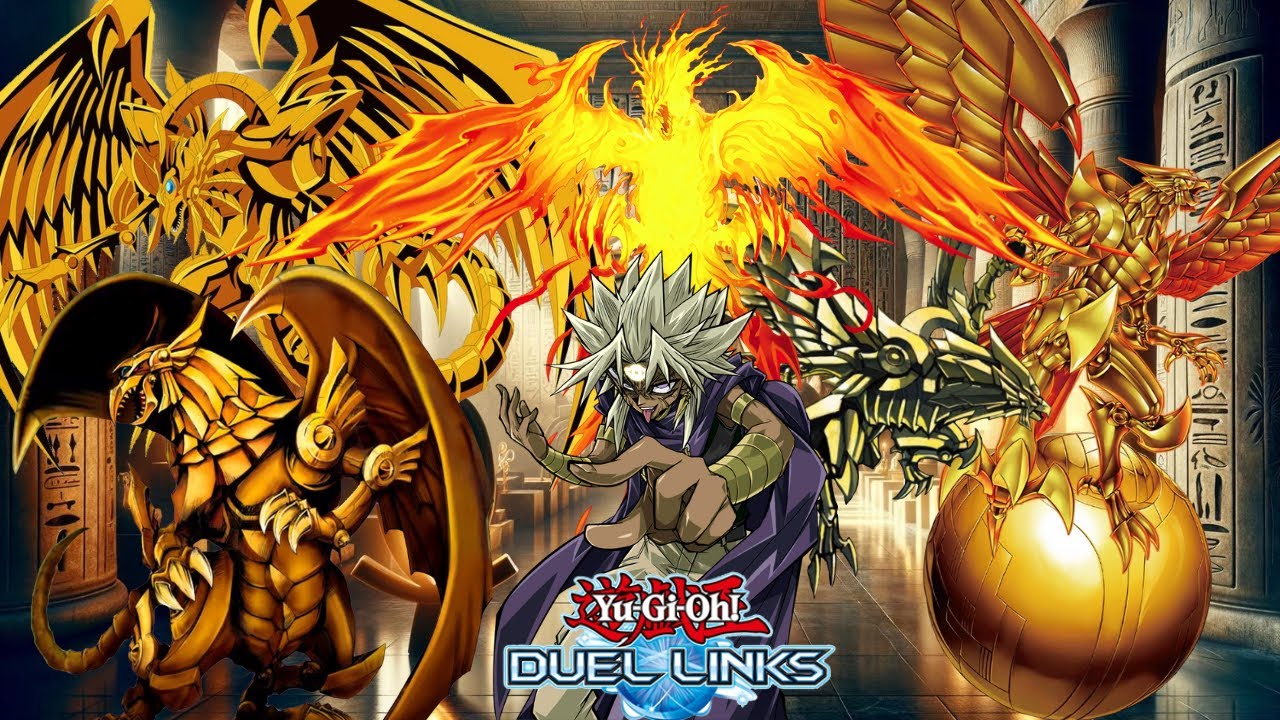 【遊戲王Duel Links】太陽神的翼神龍 拉的特殊效果，黃金不死鳥！陽光男孩馬利克的牌組，利用技能不朽的太陽神讓對手明白，三幻神卡牌是無法阻止的吧！[Yu-Gi-Oh! Duel Links]
