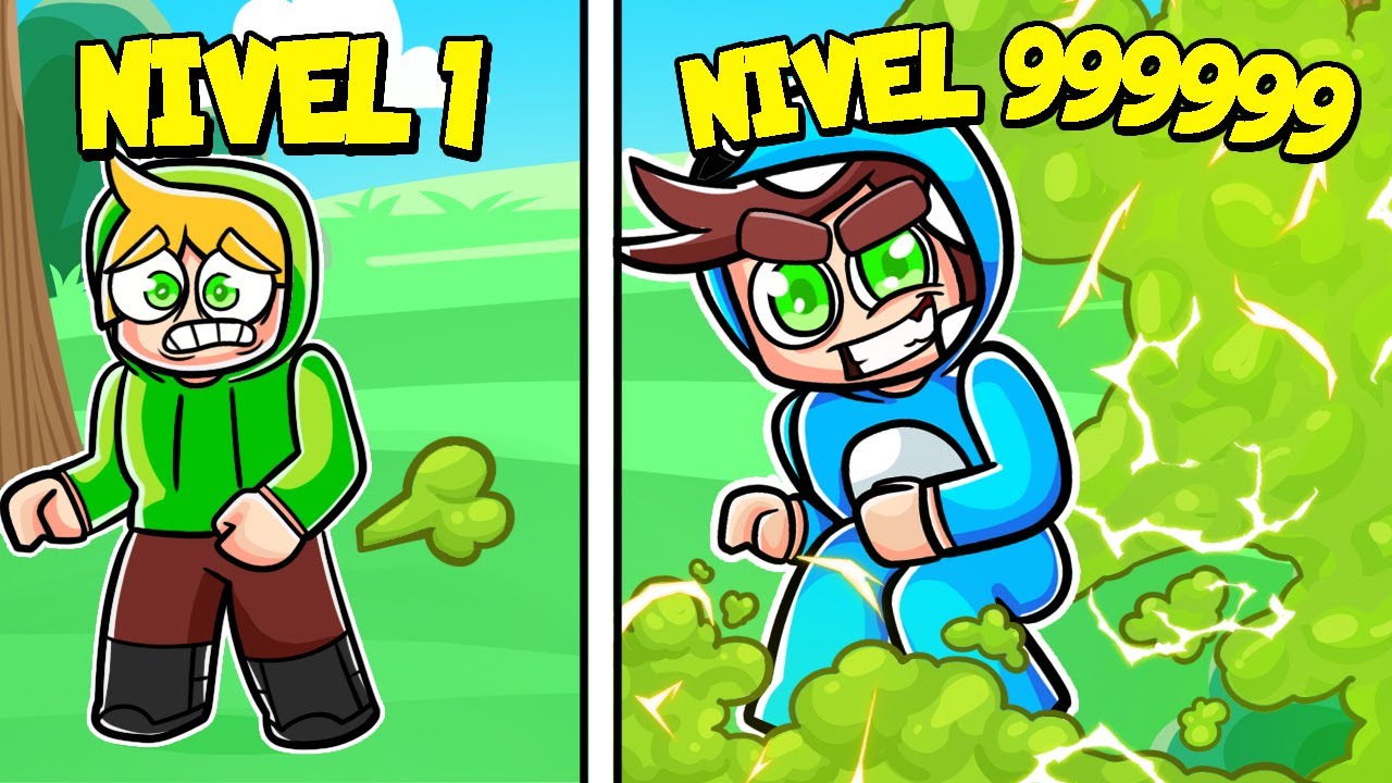 PASAMOS de NIVEL DE PEDORRO 1 a 999.999 💥💨 ROBLOX
