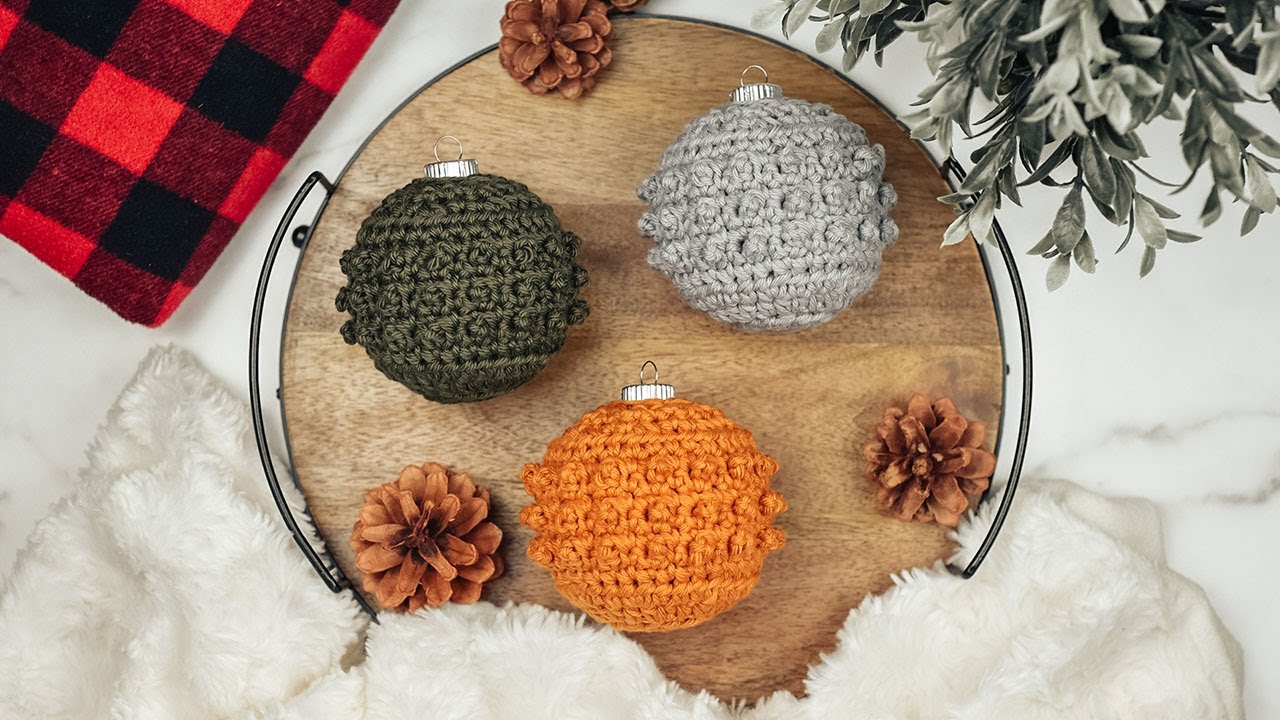 Picot Tree Ornament Tutorial - Quick and Easy Crochet Tree Ornament