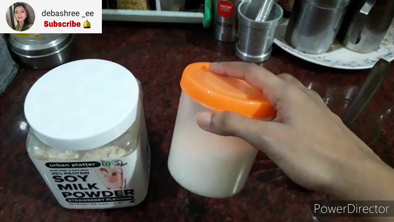 Urban Platter Soy Milk Powder Review Bengali/English