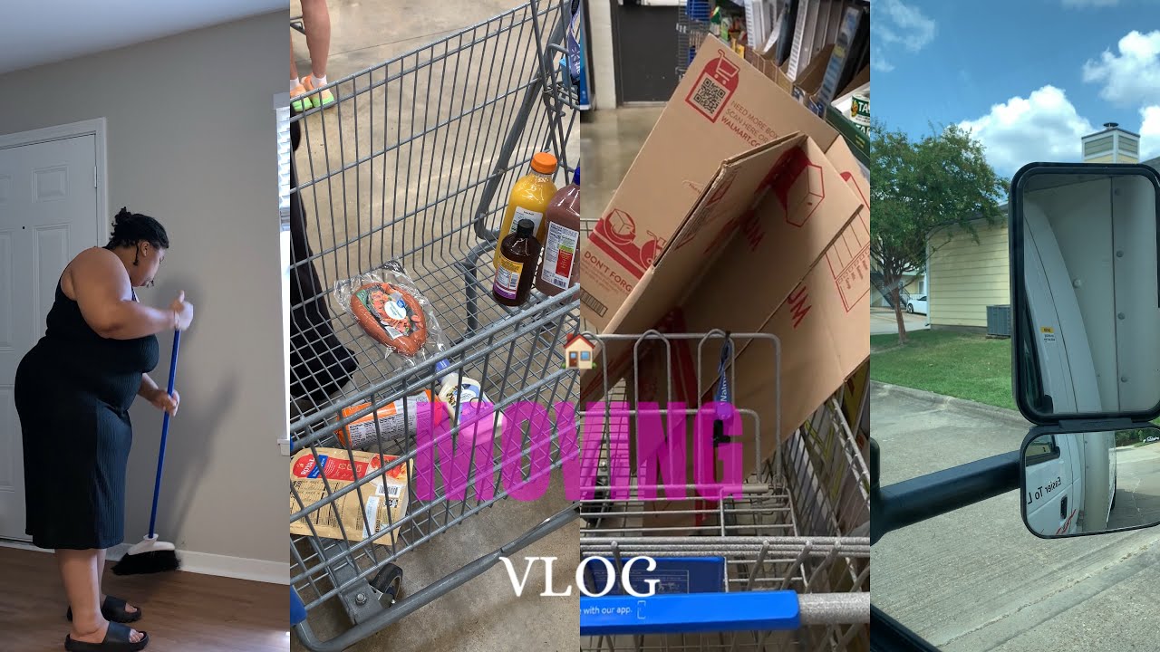 MOVING VLOG EP1| Packing, Unpacking, Cleaning, ETC!