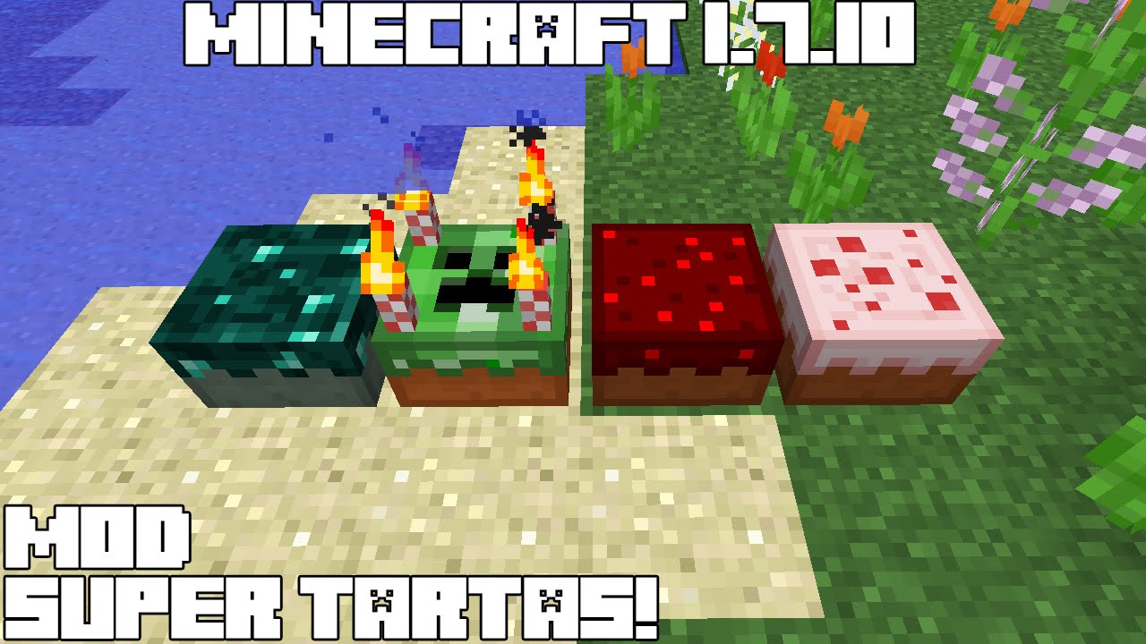 Minecraft 1.7.10 MOD SUPER TARTAS! CakeIsALie Mod Review Espa&ntilde;ol!