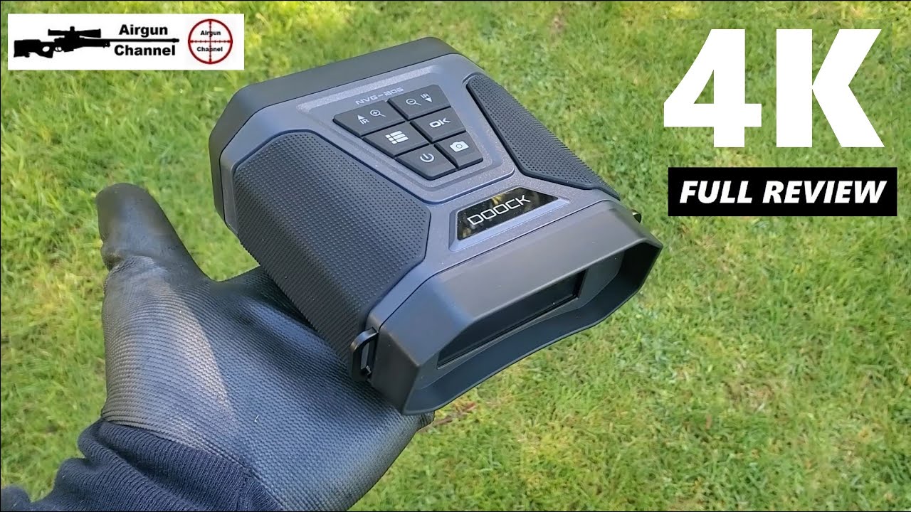 (Palm Size) DOOCK Day/Night VIsion Goggles (Review) Records Video in 4K