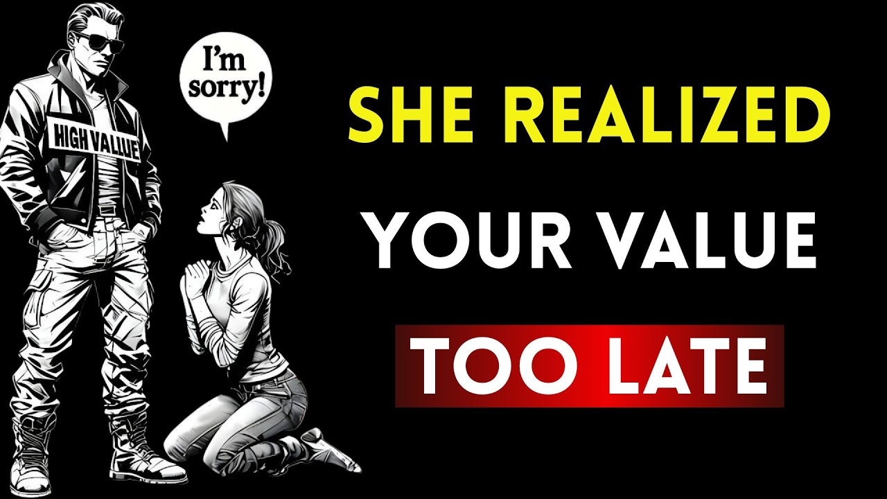 She Realizes These 10 Brutal Truths When You Disappear | Stoicism