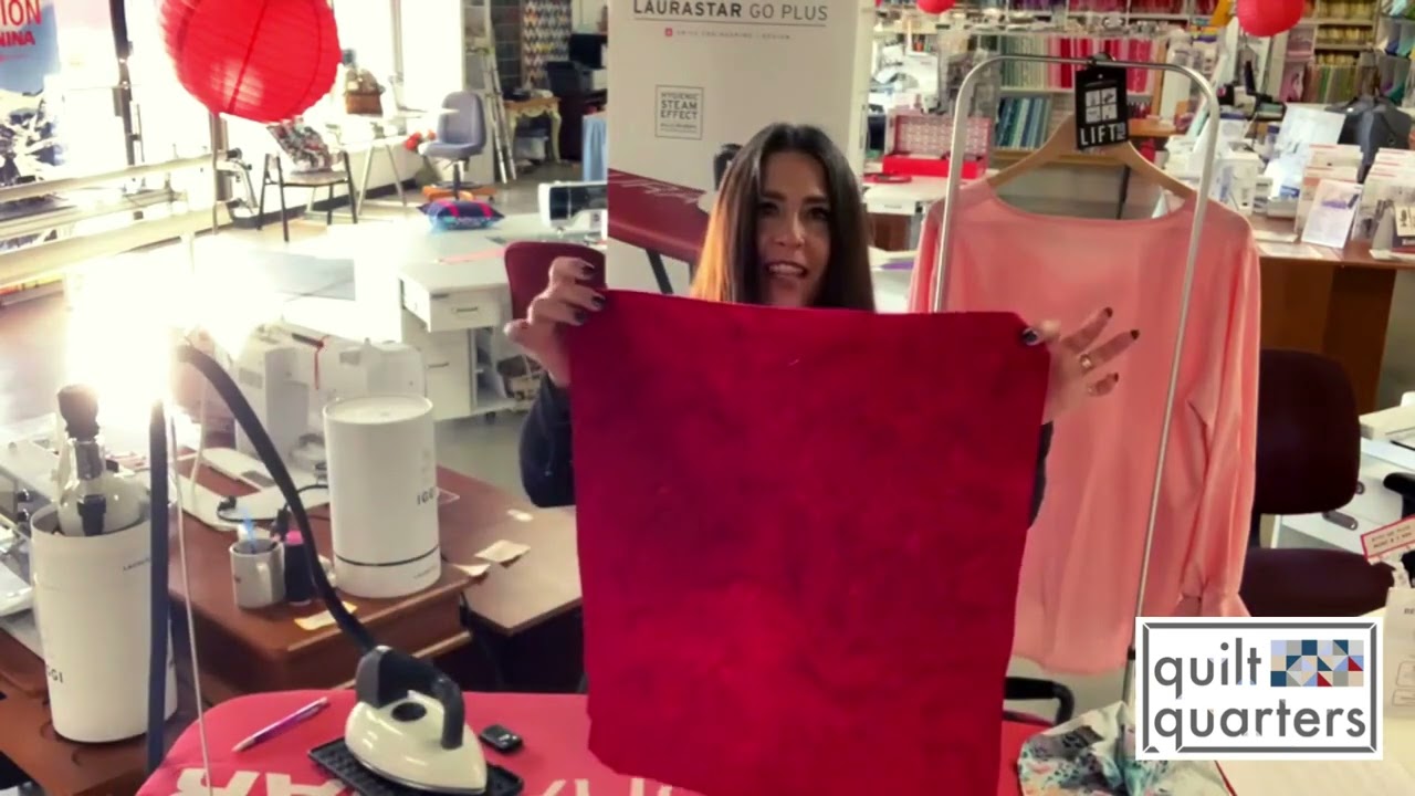 Why We ❤️ LAURASTAR IRONING SYSTEMS | Quilt Quarters Quilt Shop | Indianapolis, IN