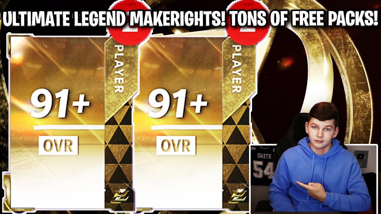 ULTIMATE LEGEND MAKERIGHTS! TONS OF FREE 91+ AND 87+ PLAYER PACKS! | MADDEN 21 ULTIMATE TEAM