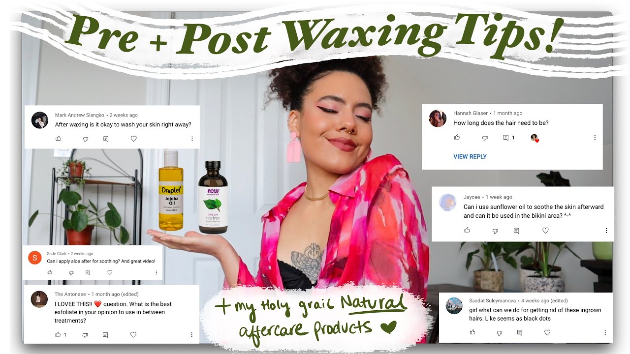 СОВЕТЫ ДО И ПОСЛЕ ДЕПИЛЯЦИИ! + МОЙ СВЯТОЙ ГРААЛЬ &mdash; НАТУРАЛЬНЫЕ ПРОДУКТЫ 🌾 🍯✨