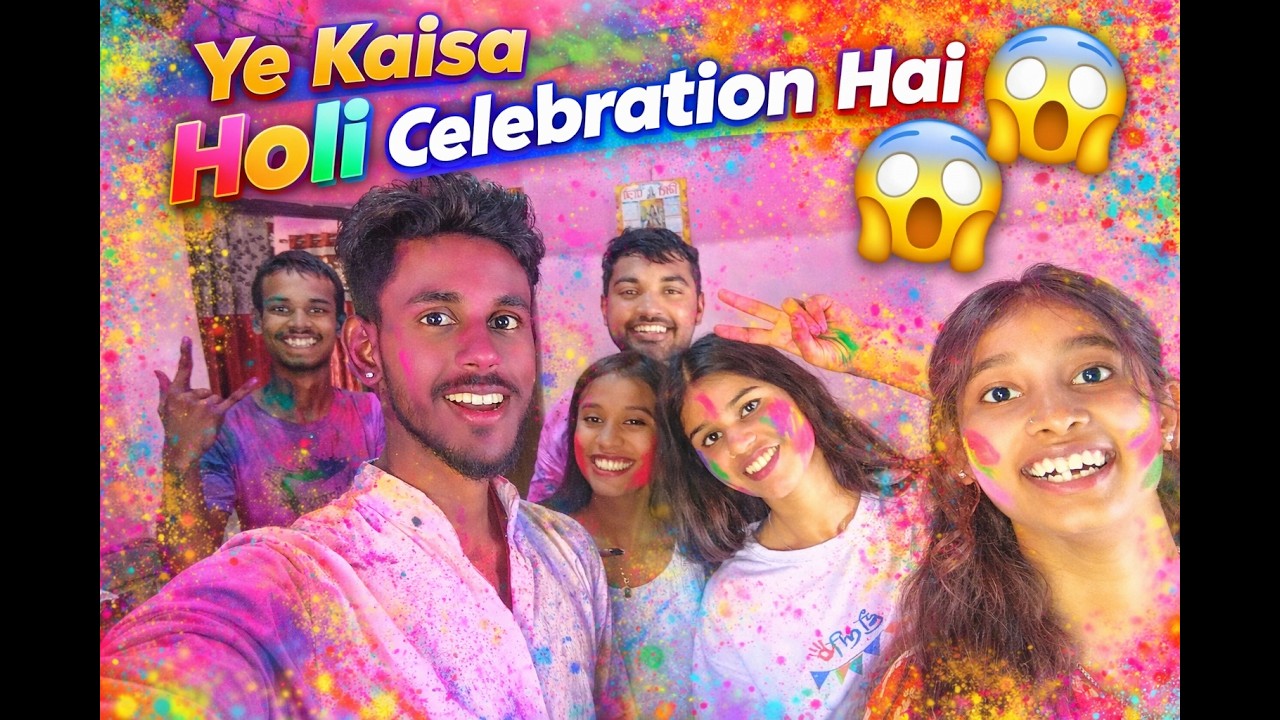 Humaare Yaha Aise Hi Holi Celebration Hota Hai 🤣😱🌈💥Holi Ya Jung?😲
