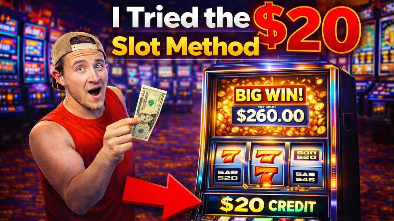I Tried the $20 Slot Method - This Is Insane!