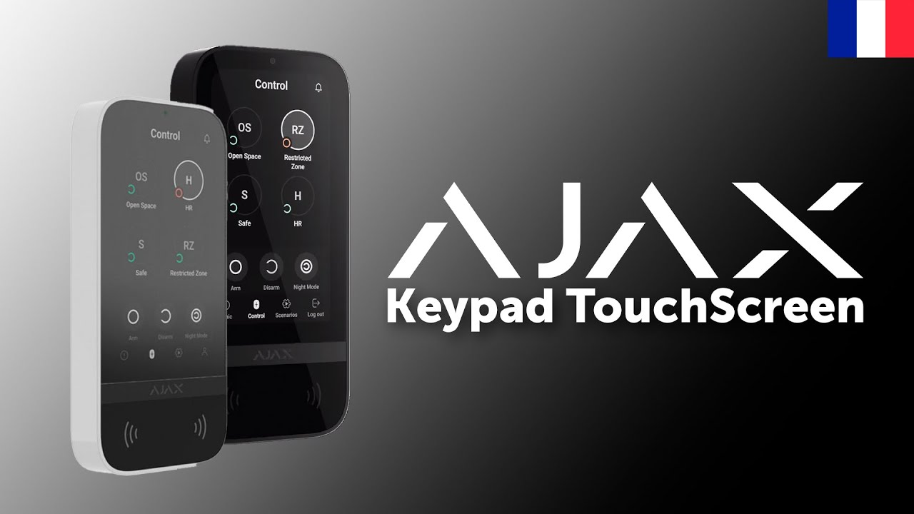 KeyPad TouchScreen d’Ajax | Clavier sans fil à écran tactile