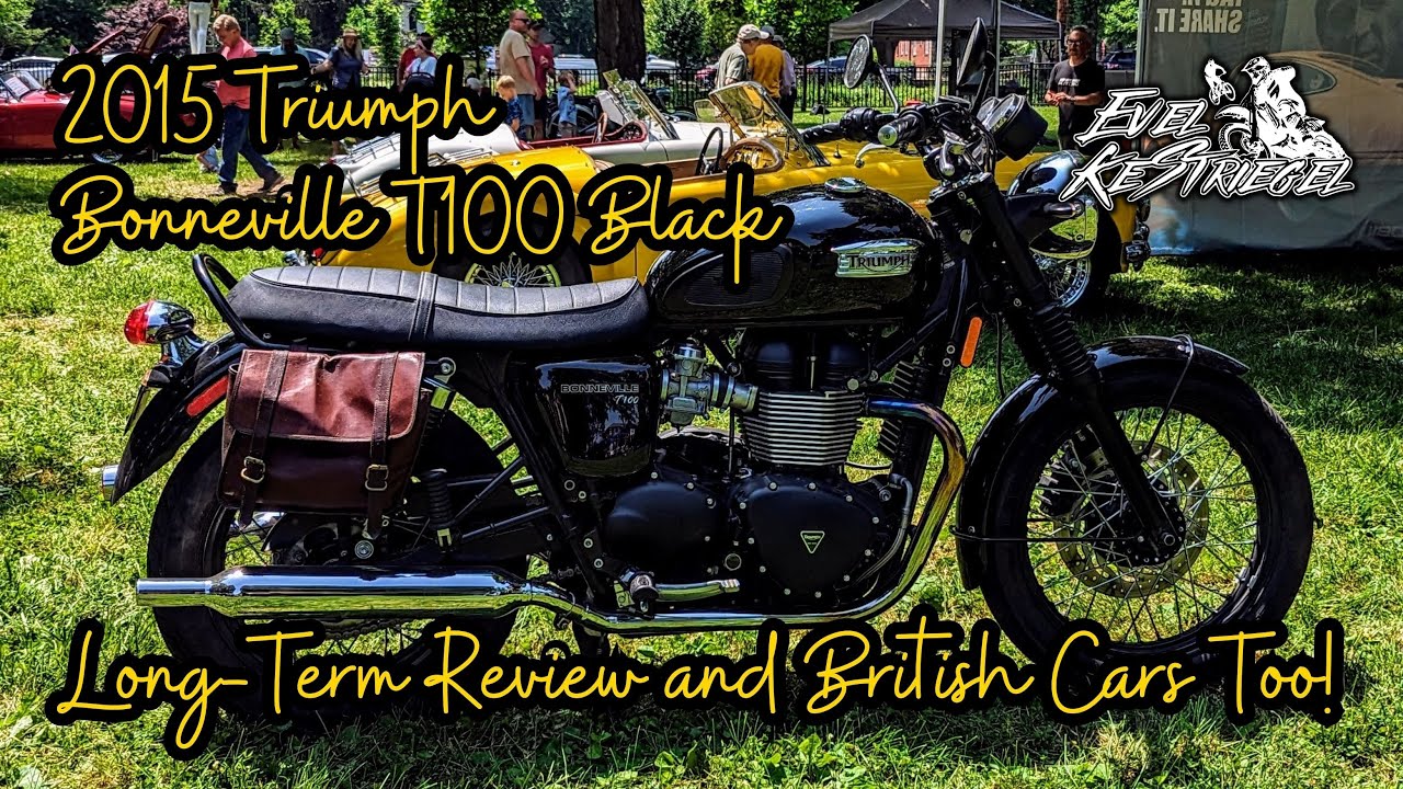2015 Triumph Bonneville T100 Black Long Term Review