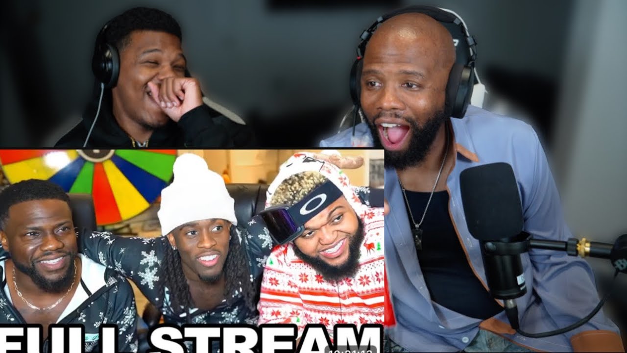 Kai Cenat Kevin Hart & Druski FUNNY MOMENTS | DAD REACTION!