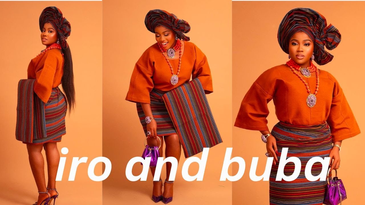 HOW to CUT and SEW This Veekee James Iro and Buba/ How to CUT and SEW IRO and BUBA ASO OKE.