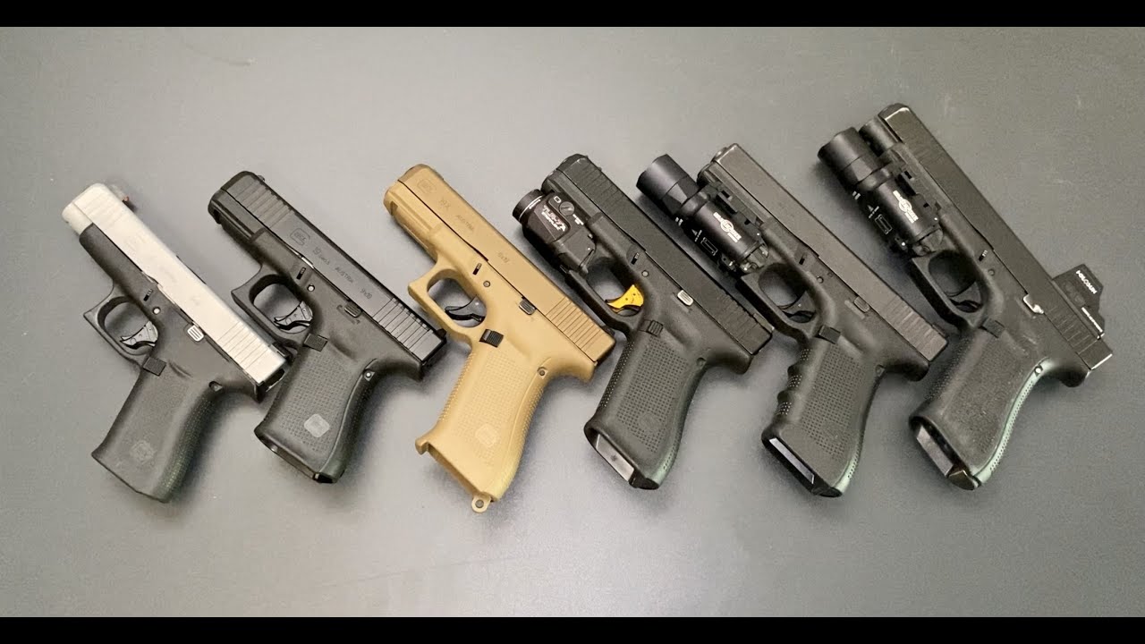 Ultimate Glock Review & Buyers Guide 🥇 Glock 42 vs 43 vs 48 vs 26 vs 19 vs 19x vs 45 vs 17 vs 34