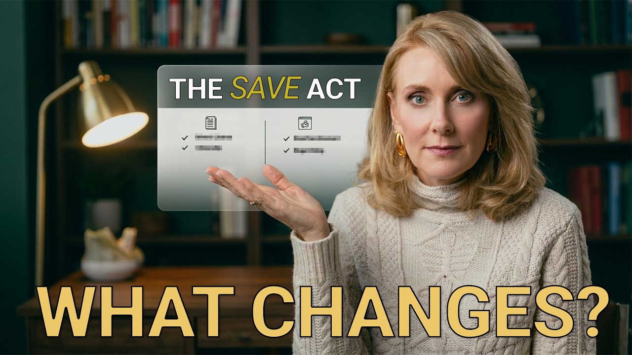 Шэрон Макмахон объясняет суть закона SAVE.