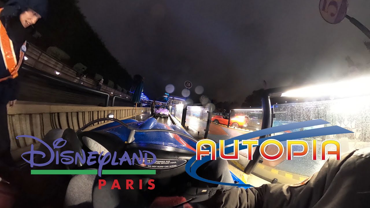 Autopia 4K POV Disneyland Park Disneyland Paris