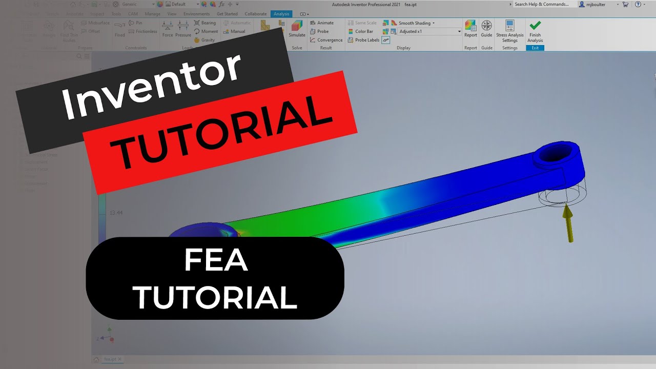 Inventor FEA Tutorial