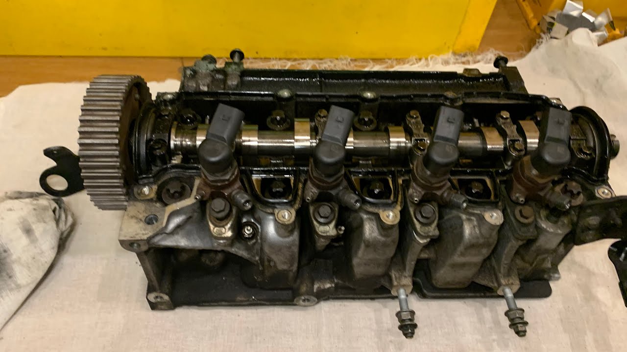 Снятие ГБЦ Рено-Ниссан1.5dci k9k