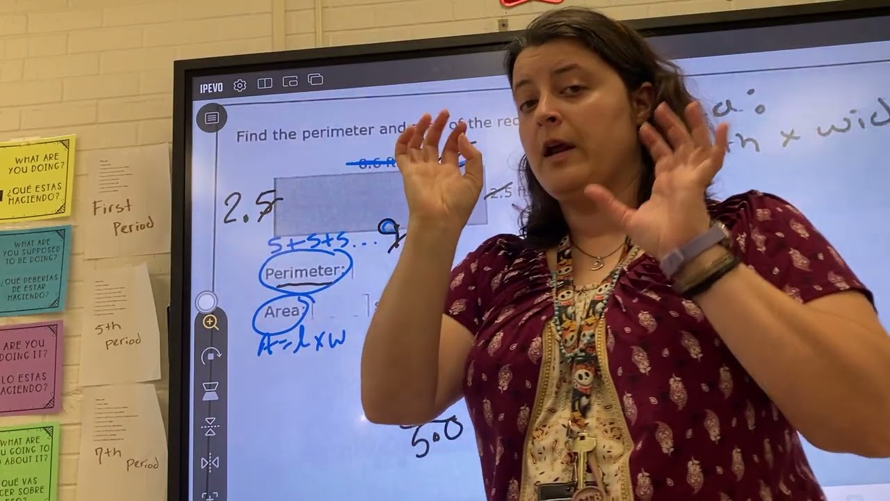 Area and Perimeter with Decimals